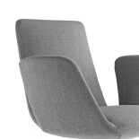 LD SEATING Harmony Modern nízský celočalouněný opěrák