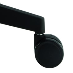 ALBA York Plochý hliníkový černý kříž Ø 640 mm + černý píst