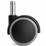 ALBA Wendy Kolečka černá s gumou na tvrdý povrch Ø 40 mm