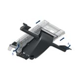 ALBA Game šéf LaP synchronní mechanika s: bočním ovládáním odporu opěráku, možností nastavení negativního náklonu sedáku, posuvem sedáku, aretací opěráku v 5- polohách