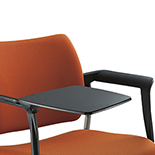 LD SEATING Dream 110 TP sklopný stolek černý (pouze k židlím s područkami)